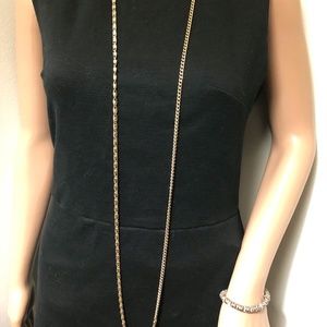 Vintage 60" Gold-tone Chain Necklace
